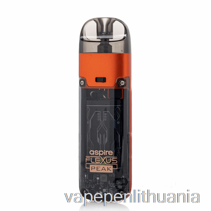 Aspire Flexus Peak Pod Sistema Gintaro Oranžinė Vape Skystis